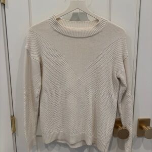 SABLYN Cream Knit Sweater